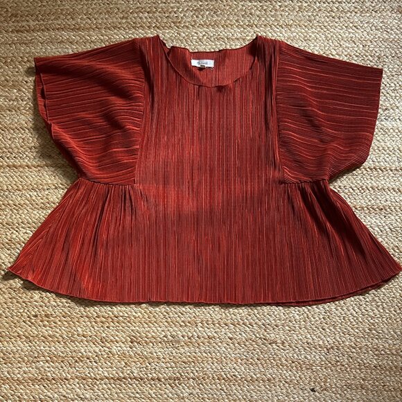 Madewell Tops - Madewell Texture & Thread Micropleat Top